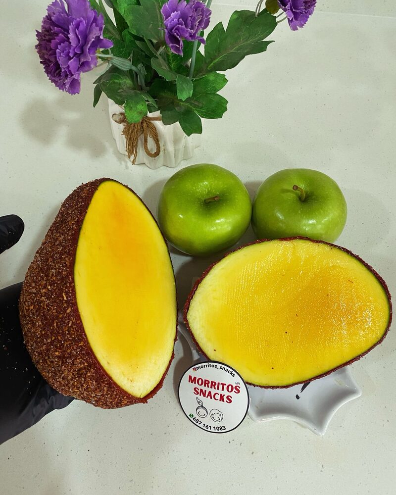 Mango with chili