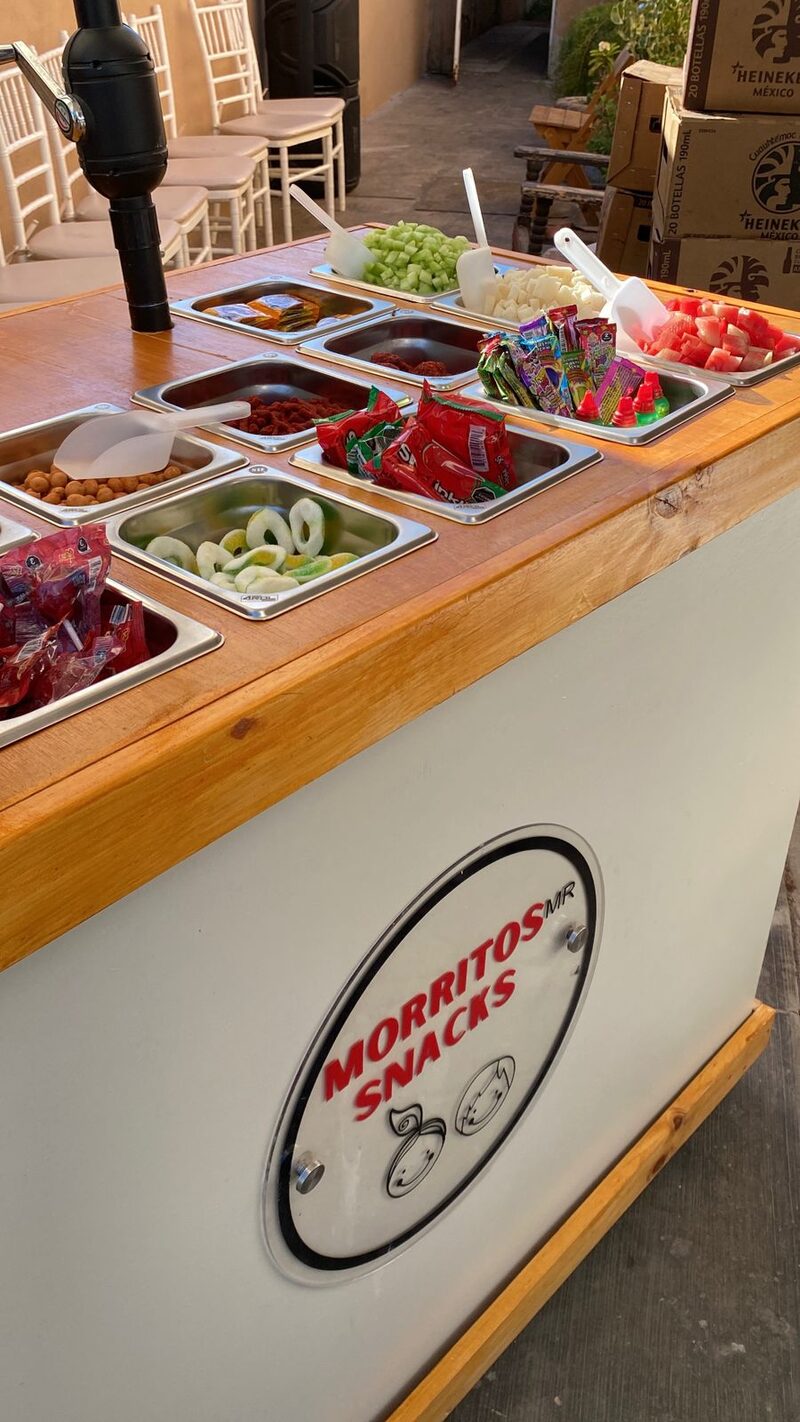 Snack bar at an event venue